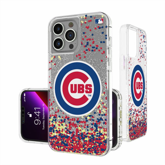 Chicago Cubs Confetti Gold Glitter Case - 757 Sports Collectibles