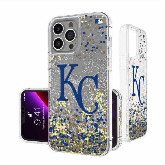 Kansas City Royals Confetti Gold Glitter Case - 757 Sports Collectibles