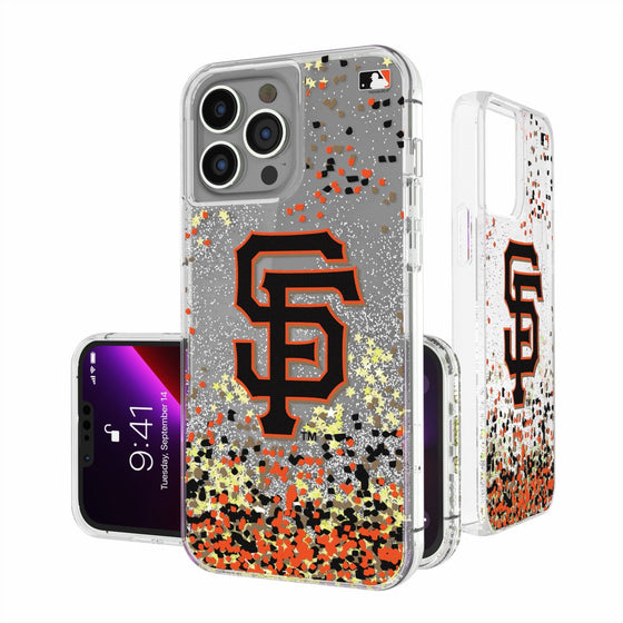 San Francisco Giants Confetti Gold Glitter Case - 757 Sports Collectibles