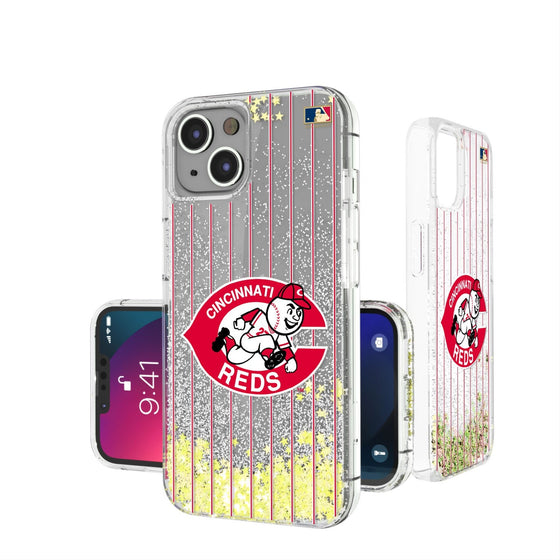 Cincinnati Reds 1978-1992 - Cooperstown Collection Pinstripe Gold Glitter Case - 757 Sports Collectibles