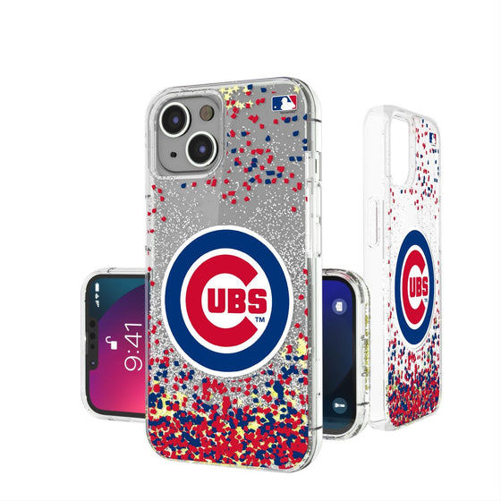 Chicago Cubs Confetti Gold Glitter Case - 757 Sports Collectibles