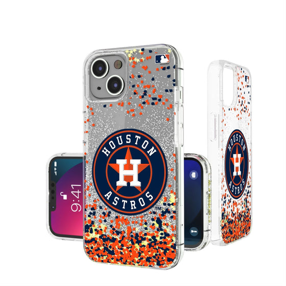 Houston Astros Confetti Gold Glitter Case - 757 Sports Collectibles