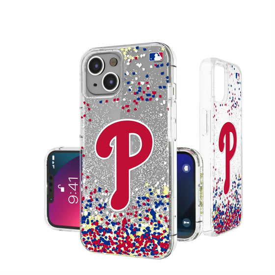 Philadelphia Phillies Confetti Gold Glitter Case - 757 Sports Collectibles