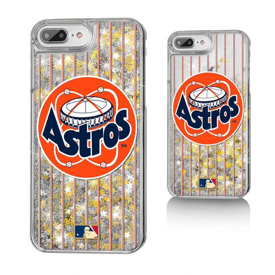 Houston Astros 1977-1998 - Cooperstown Collection Pinstripe Gold Glitter Case - 757 Sports Collectibles