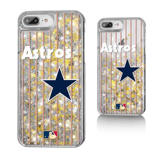 Houston Astros 1975-1981 - Cooperstown Collection Pinstripe Gold Glitter Case - 757 Sports Collectibles