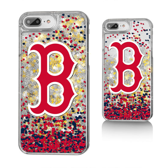 Boston Red Sox Confetti Gold Glitter Case - 757 Sports Collectibles