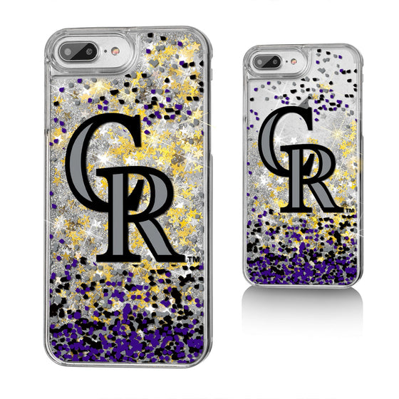 Colorado Rockies Confetti Gold Glitter Case - 757 Sports Collectibles