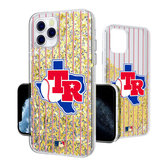 Texas Rangers 1981-1983 - Cooperstown Collection Pinstripe Gold Glitter Case - 757 Sports Collectibles