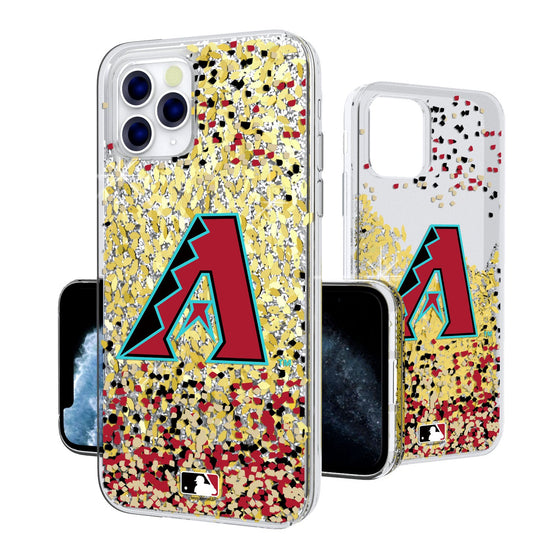 Arizona Diamondbacks Confetti Gold Glitter Case - 757 Sports Collectibles