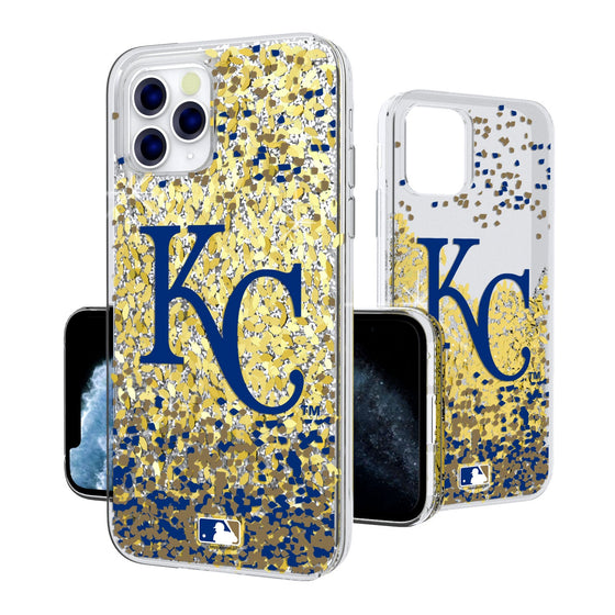 Kansas City Royals Confetti Gold Glitter Case - 757 Sports Collectibles