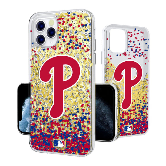 Philadelphia Phillies Confetti Gold Glitter Case - 757 Sports Collectibles