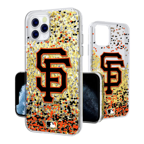 San Francisco Giants Confetti Gold Glitter Case - 757 Sports Collectibles