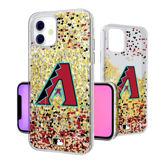 Arizona Diamondbacks Confetti Gold Glitter Case - 757 Sports Collectibles