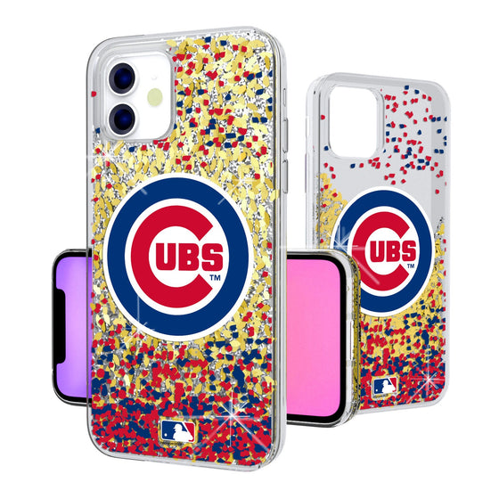 Chicago Cubs Confetti Gold Glitter Case - 757 Sports Collectibles