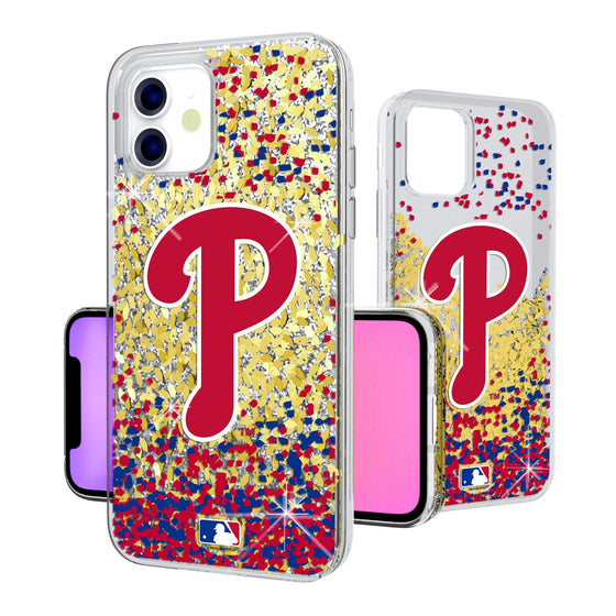 Philadelphia Phillies Confetti Gold Glitter Case - 757 Sports Collectibles