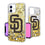 San Diego Padres Confetti Gold Glitter Case - 757 Sports Collectibles