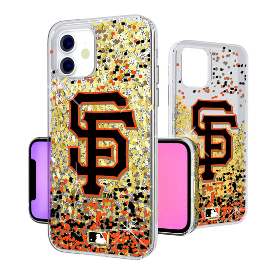 San Francisco Giants Confetti Gold Glitter Case - 757 Sports Collectibles