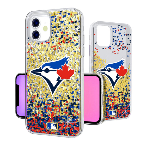 Toronto Blue Jays Confetti Gold Glitter Case - 757 Sports Collectibles