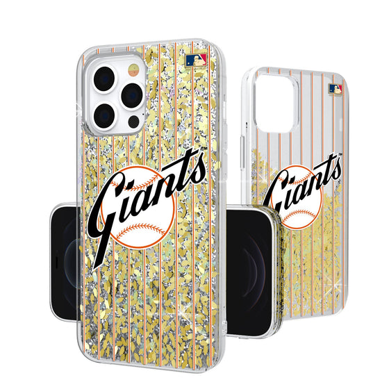 San Francisco Giants 1958-1967 - Cooperstown Collection Pinstripe Gold Glitter Case - 757 Sports Collectibles