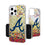 Atlanta Braves Confetti Gold Glitter Case - 757 Sports Collectibles