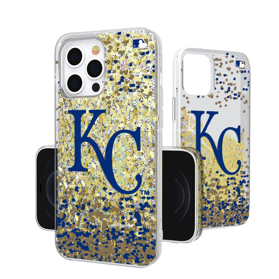 Kansas City Royals Confetti Gold Glitter Case - 757 Sports Collectibles