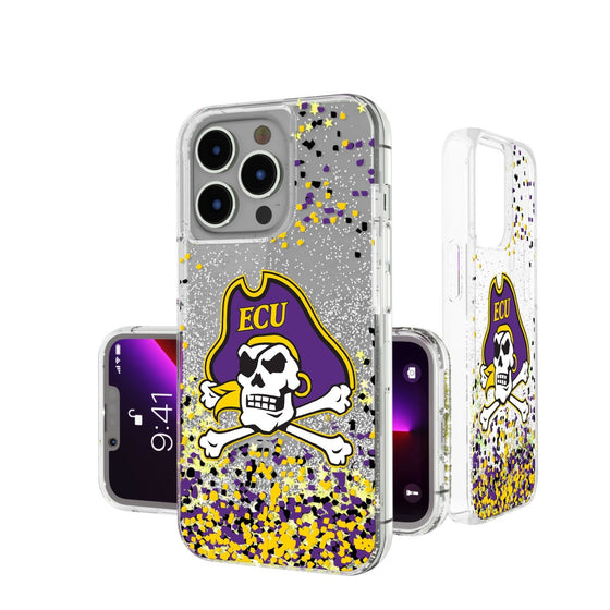 East Carolina Pirates Confetti Glitter Case-0