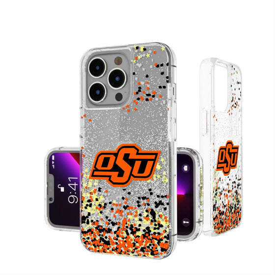 Oklahoma State Cowboys Confetti Glitter Case-0