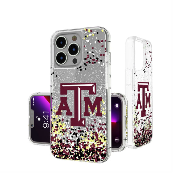 Texas A&M Aggies Confetti Glitter Case-0