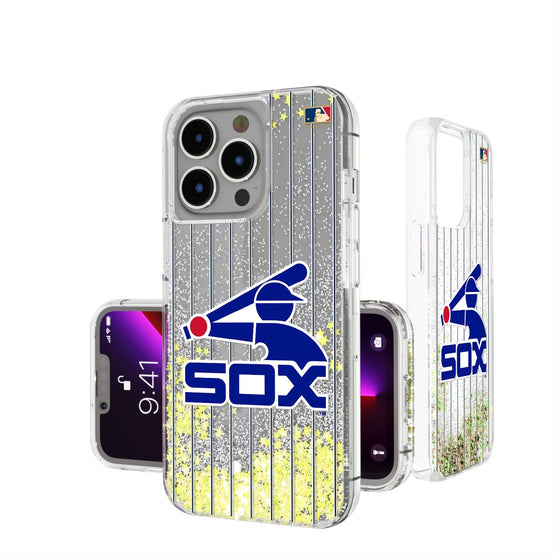 Chicago White Sox 1976-1981 - Cooperstown Collection Pinstripe Gold Glitter Case - 757 Sports Collectibles