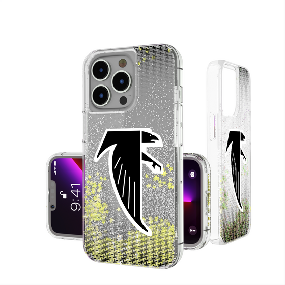 Atlanta Falcons Classic  Linen Glitter Phone Case-0