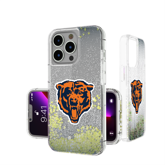 Chicago Bears 1946 Historic Collection Linen Glitter Phone Case-0