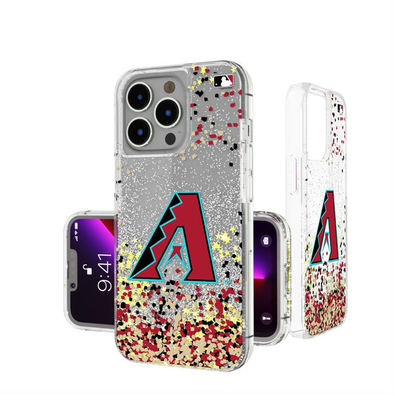 Arizona Diamondbacks Confetti Gold Glitter Case - 757 Sports Collectibles