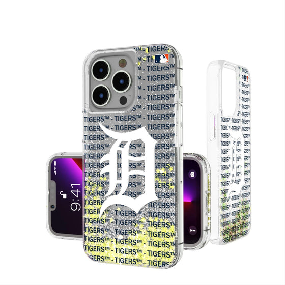 Detroit Tigers Blackletter Glitter Case-0