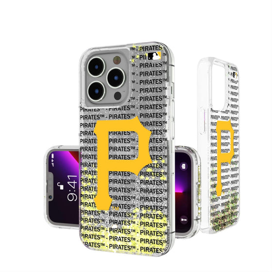 Pittsburgh Pirates Blackletter Glitter Case-0