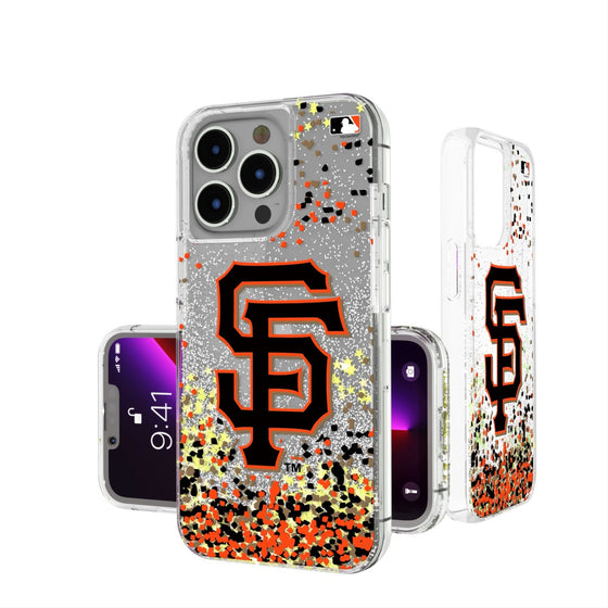 San Francisco Giants Confetti Gold Glitter Case - 757 Sports Collectibles