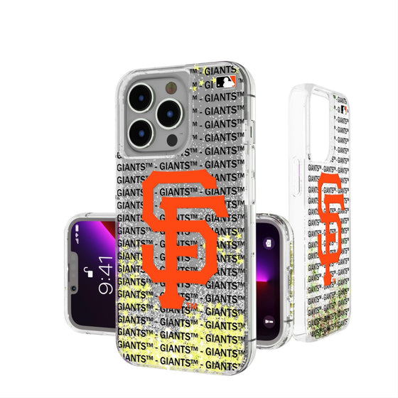 San Francisco Giants Blackletter Glitter Case-0