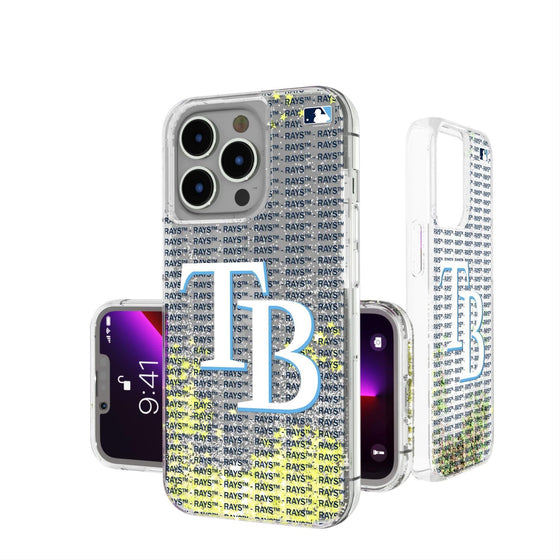 Tampa Bay Rays Blackletter Glitter Case-0