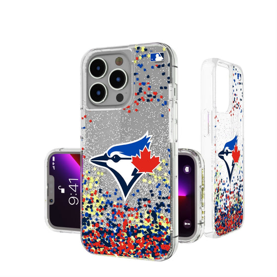 Toronto Blue Jays Confetti Gold Glitter Case - 757 Sports Collectibles