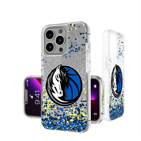 Dallas Mavericks Confetti Glitter Case-0