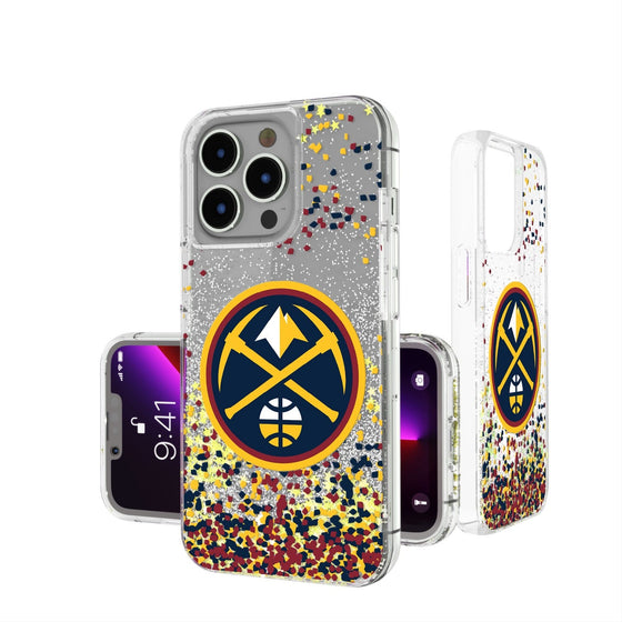 Denver Nuggets Confetti Glitter Case-0