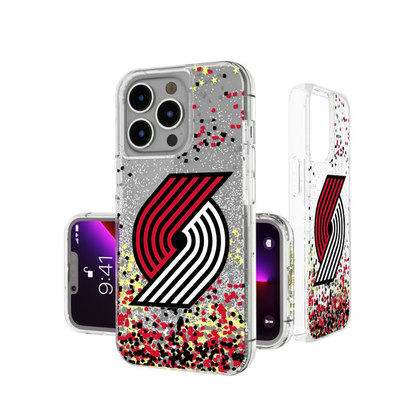 Portland Trail Blazers Confetti Glitter Case-0