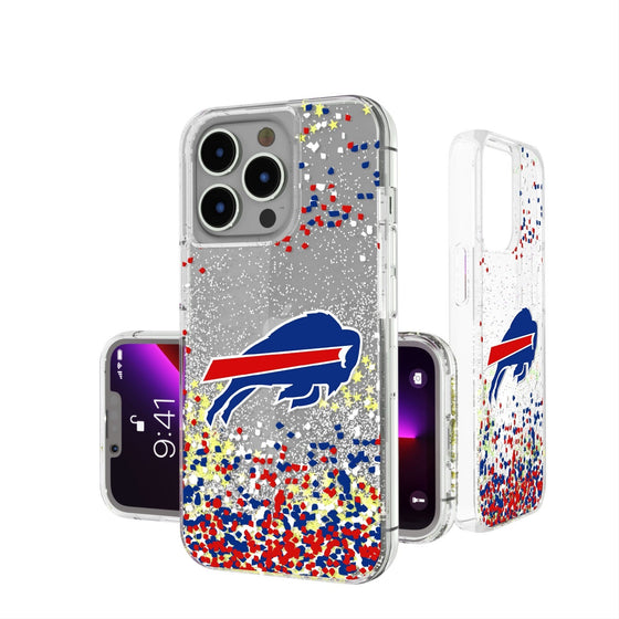 Buffalo Bills Confetti Glitter Case - 757 Sports Collectibles
