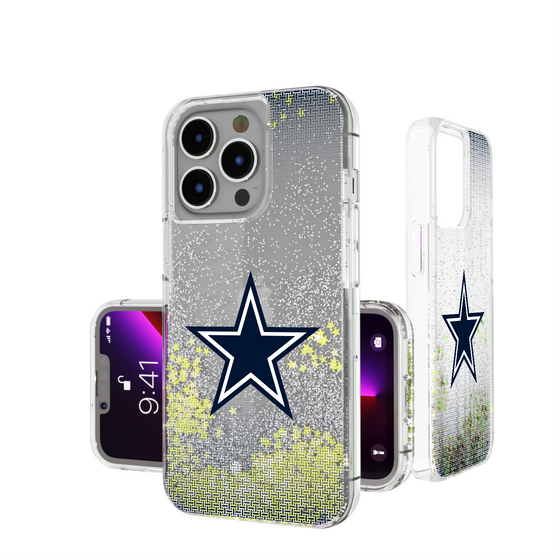 Dallas Cowboys Linen Glitter Phone Case-0