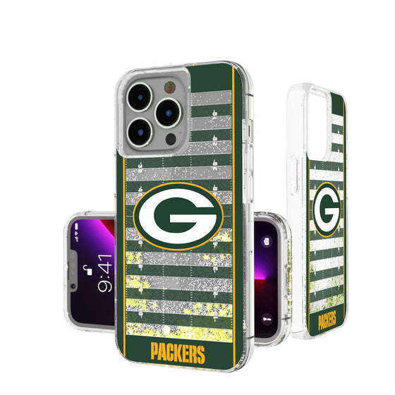 Green Bay Packers Football Field Glitter Case-0