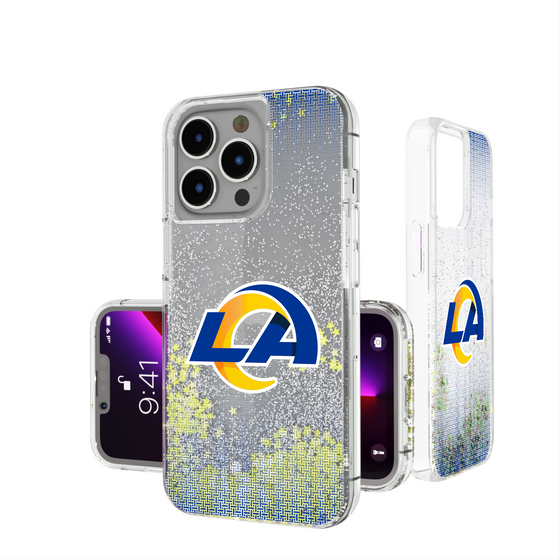 Los Angeles Rams Linen Glitter Phone Case-0