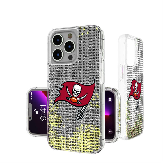 Tampa Bay Buccaneers Blackletter Glitter Case-0