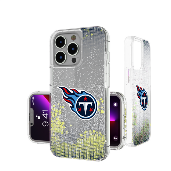 Tennessee Titans Linen Glitter Phone Case-0