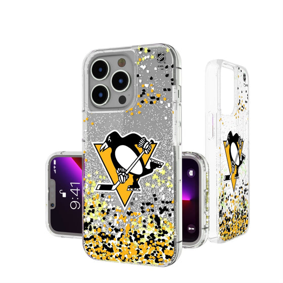 Pittsburgh Penguins Confetti Glitter Case-0