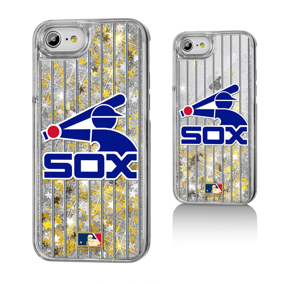 Chicago White Sox 1976-1981 - Cooperstown Collection Pinstripe Gold Glitter Case - 757 Sports Collectibles