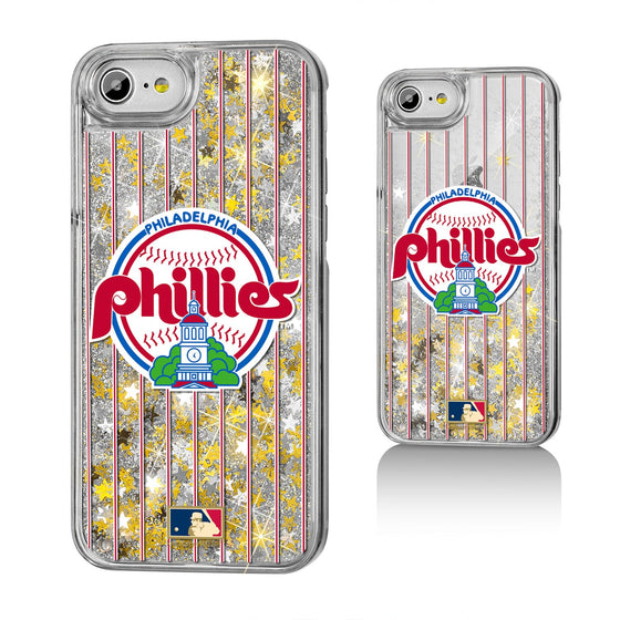 Philadelphia Phillies 1984-1991 - Cooperstown Collection Pinstripe Gold Glitter Case - 757 Sports Collectibles